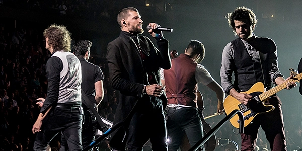 For King and Country performing live in concert