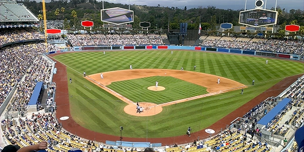 Los Angeles Dodgers baseball game