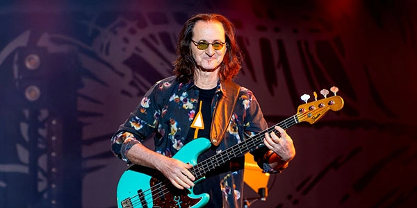 Rush performing live in concert